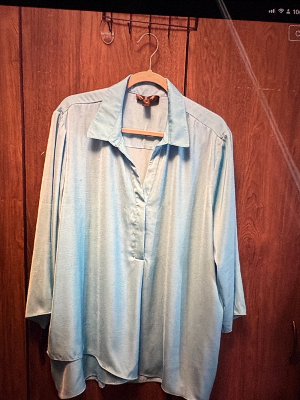 Renuar Pale Blue Men’s Long-Sleeve Dress Shirt